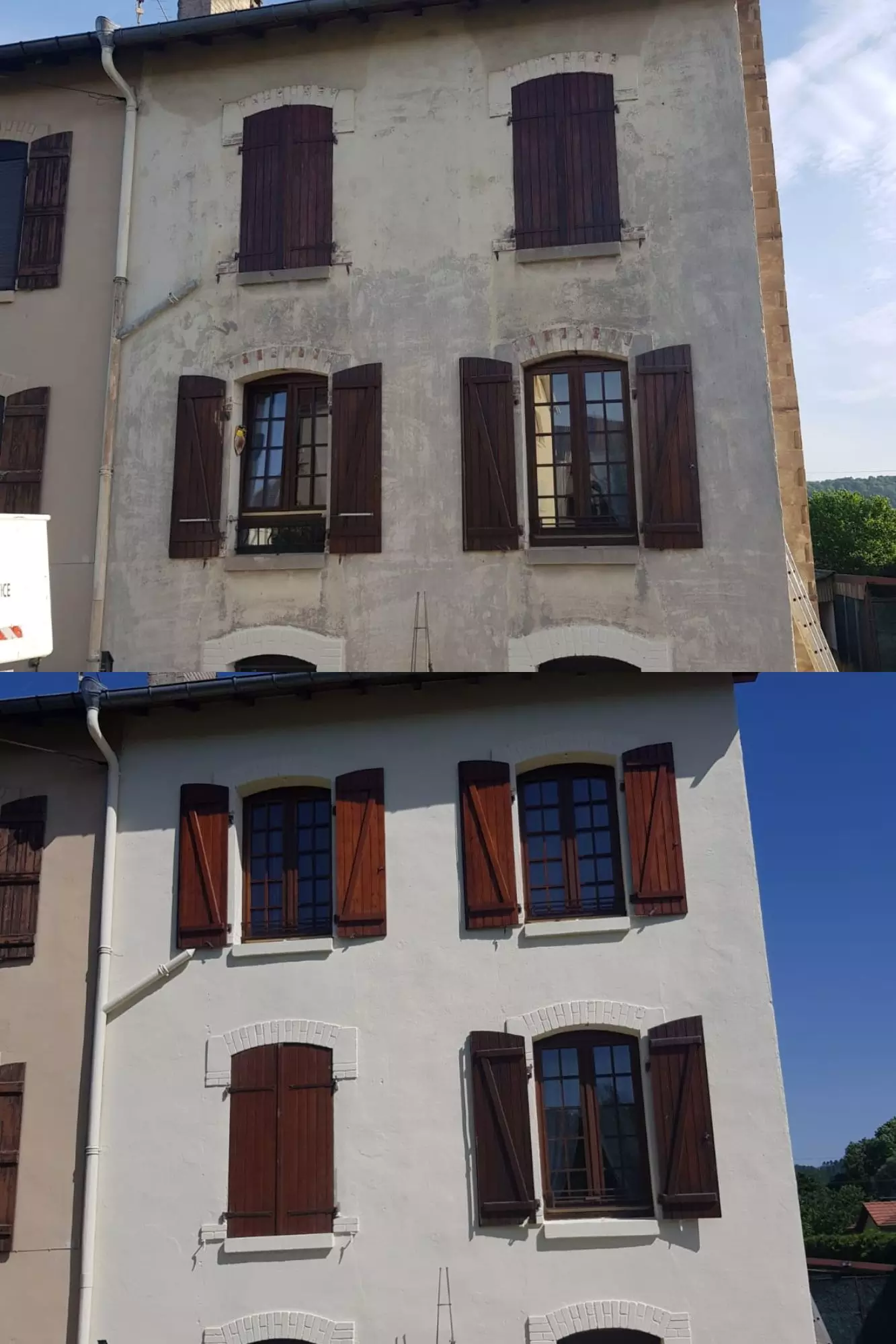 Chantier facade à Marseille