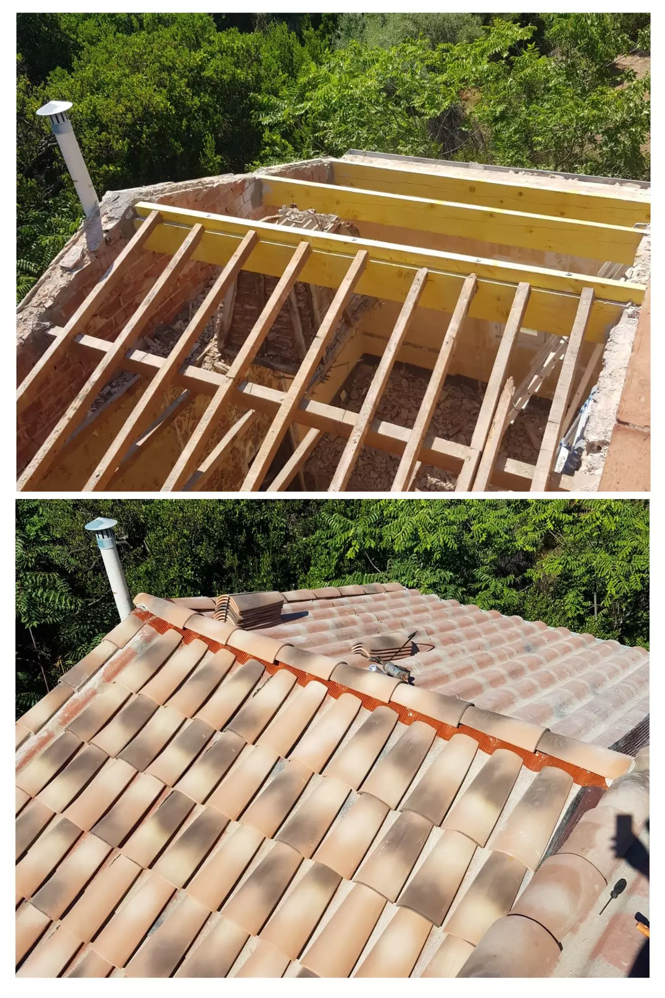 Chantier renovation à Marseille